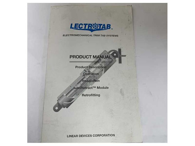 Lectrotab electric boat trim tab system kaf12x18 - afbeelding 5 van  6