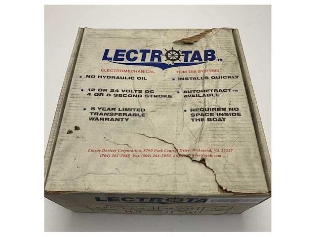 Lectrotab electric boat trim tab system kaf12x18 - afbeelding 6 van  6
