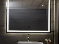 Led badkamerspiegel 100x60 cm aquamarin, ledsp05-100x60 - afbeelding 1 van  3