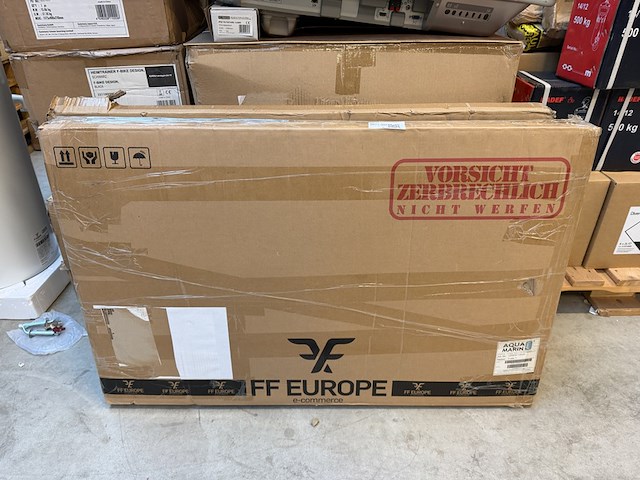 Led badkamerspiegel 100x60 cm bt-luidspreker, 1x led badkamerspiegel 100x60 cm, aquamarin - afbeelding 3 van  5