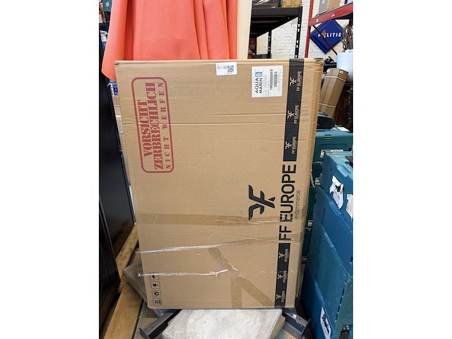 Led badkamerspiegel 100x60 cm met aanraaksensor, instelbare verlichting aquamarin - afbeelding 2 van  3