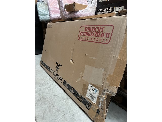 Led badkamerspiegel 120x60 cm aquamarin, ledsp06-120x60 - afbeelding 2 van  3