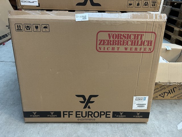 Led badkamerspiegel 80x60 cm aquamarin, ledsp02-80x60 - afbeelding 2 van  3