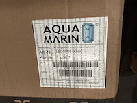 Led badkamerspiegel 90x60 cm a++ dimbaar aquamarin - afbeelding 4 van  5