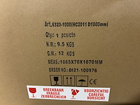 Led badkamerspiegel + verwarming, baderie, spr 1012 led - afbeelding 2 van  3
