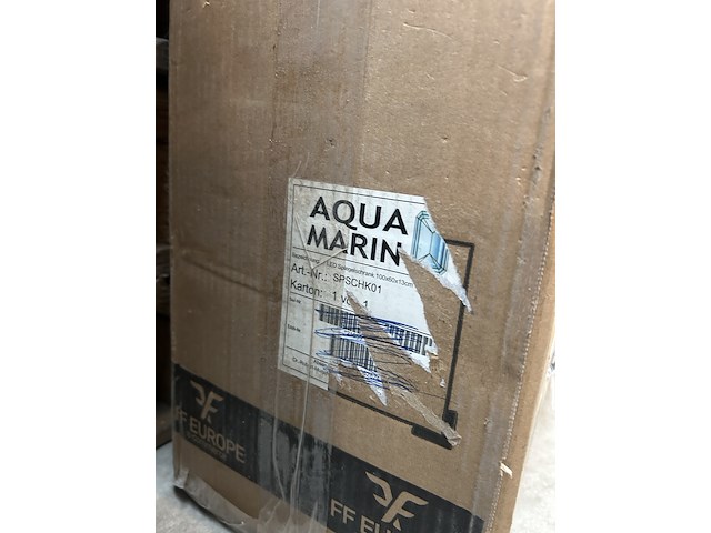 Led badkamerspiegelkast 100x60 cm aquamarin, spschk01 - afbeelding 3 van  4