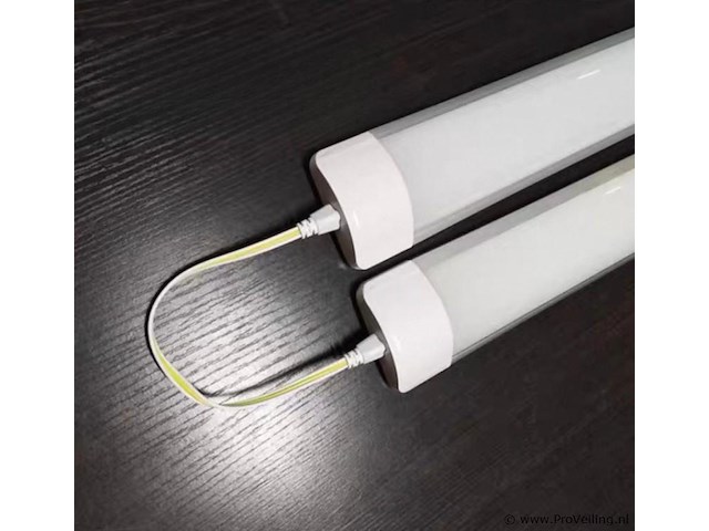 Led batten 36w – 120cm – 4000k neutraal wit – ip20 stofdicht – koppelbaar (x40) - afbeelding 2 van  6