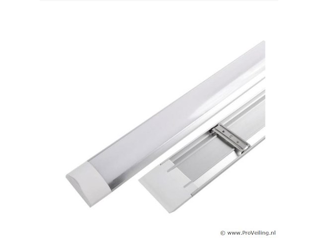 Led batten 36w – 120cm – 6500k koud wit – ip20 stofdicht – koppelbaar (x20) - afbeelding 2 van  5