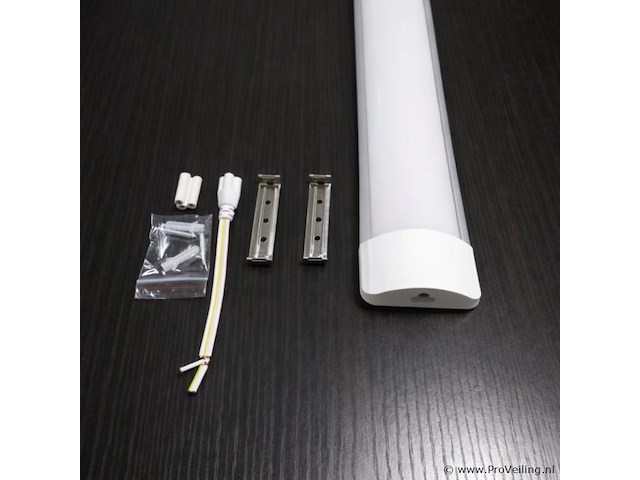Led batten 45w – 150cm – 6500k koud wit – ip20 stofdicht – koppelbaar (x100) - afbeelding 2 van  5