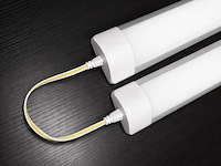 Led batten 45w – 150cm – 6500k koud wit – ip20 stofdicht – koppelbaar (x20) - afbeelding 3 van  5