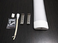 Led batten 45w – 150cm – 6500k koud wit – ip20 stofdicht – koppelbaar (x40) - afbeelding 2 van  5