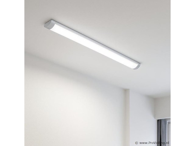 Led batten 45w – 150cm – 6500k koud wit – ip20 stofdicht – koppelbaar (x40) - afbeelding 1 van  5