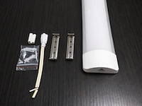 Led batten 45w – 150cm – 6500k koud wit – ip20 stofdicht – koppelbaar (x40) - afbeelding 2 van  5