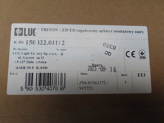 Led beugel lug triton (100x) - afbeelding 3 van  5