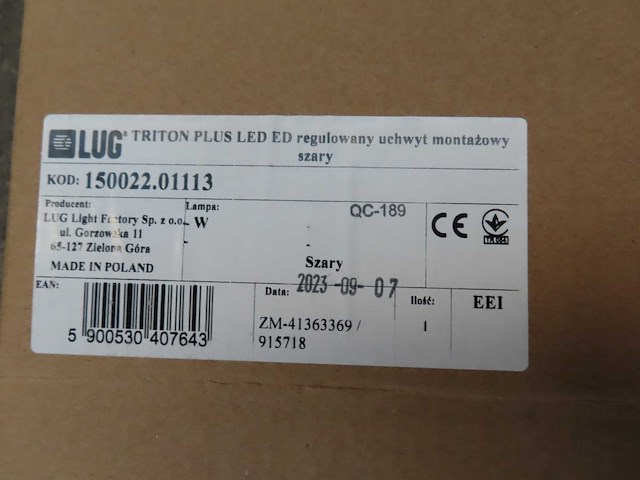 Led beugel lug triton (100x) - afbeelding 5 van  5