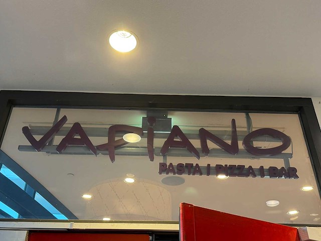Led-bord "vapiano" - afbeelding 1 van  1