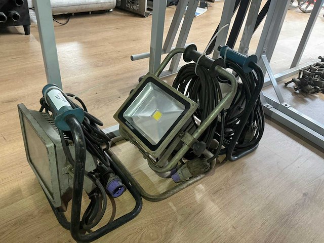 Led bouwlamp 24volt (3x) - afbeelding 1 van  5