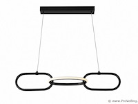 Led design hanglamp 20w – 4000k neutraal wit - zwart – ip20 – empire-20 - afbeelding 2 van  5