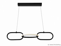 Led design hanglamp 20w – 4000k neutraal wit - zwart – ip20 – empire-20 - afbeelding 2 van  5