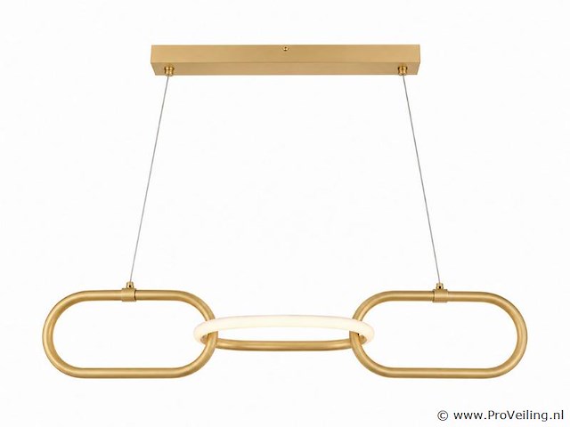 Led design hanglamp 20w – 4000k neutraal wit - zwart – ip20 – empire-20 - afbeelding 2 van  5