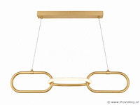 Led design hanglamp 20w – 4000k neutraal wit - zwart – ip20 – empire-20 - afbeelding 2 van  5