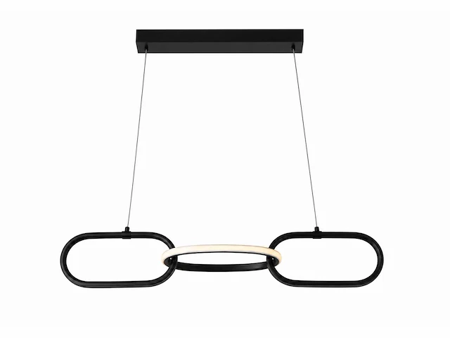 Led design hanglamp 20w – 4000k neutraal wit - zwart – ip20 – empire-20 - afbeelding 2 van  5