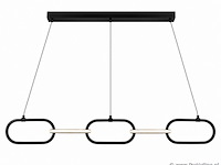 Led design hanglamp 36w – 4000k neutraal wit - zwart – ip20 – empire-36 - afbeelding 2 van  5