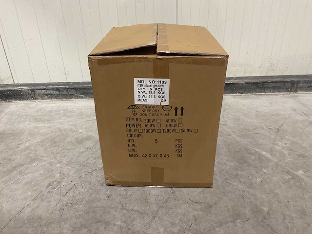Led flood light - 1109 - 800watt - buitenverlichting (5x) - afbeelding 6 van  21