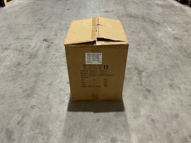 Led flood light - 1109 - 800watt - buitenverlichting (5x) - afbeelding 12 van  21