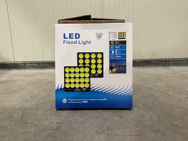 Led flood light - 1109 - 800watt - buitenverlichting (5x) - afbeelding 7 van  21