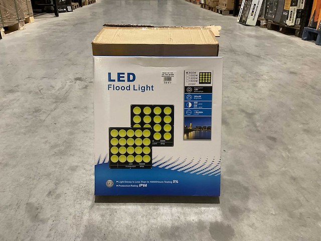 Led flood light - 1109 - 800watt - outdoor lighting (5x) - afbeelding 15 van  21