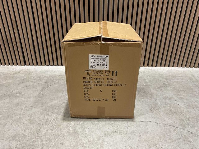 Led flood light - 1109 - 800watt - outdoor lighting (5x) - afbeelding 19 van  21