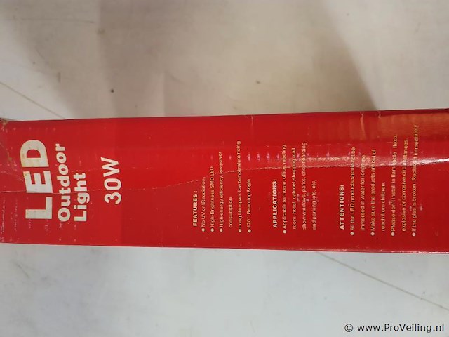 Led-flood light buitenverlichting - afbeelding 2 van  3