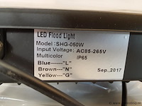 Led flood light shg-050w - afbeelding 4 van  5