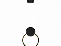 Led hanglamp 11w – 4000k neutraal wit - zwart – ip20 – forever - afbeelding 2 van  5