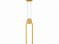 Led hanglamp 12w – 4000k neutraal wit - rose gold – ip20 – always - afbeelding 2 van  5