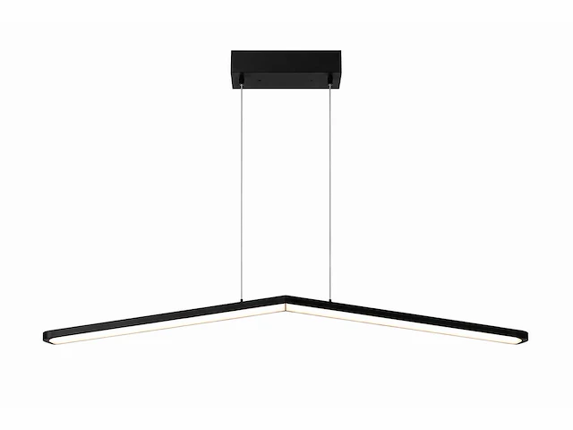 Led hanglamp 16w – 4000k neutraal wit - zwart – ip20 – edmond-16 - afbeelding 2 van  8