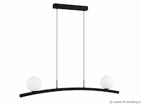 Led hanglamp 28w – 4000k neutraal wit - zwart – ip20 – invicta-28 - afbeelding 2 van  5