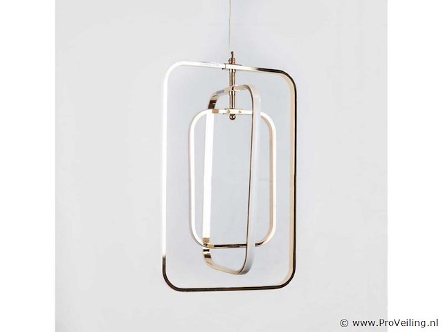 Led hanglamp – 45w – chroom – in hoogte verstelbaar – 5835/3 - afbeelding 3 van  3