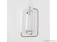 Led hanglamp – 45w – chroom – in hoogte verstelbaar – 5835/3 - afbeelding 3 van  3