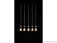Led hanglamp – b029/5 – 3000k – warm wit – 600 mm – in hoogte verstelbaar – zilver - afbeelding 4 van  4