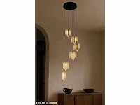 Led hanglamp design – 3000k warm wit – in hoogte verstelbaar – b063/6