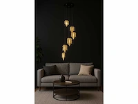 Led hanglamp design – 3000k warm wit – in hoogte verstelbaar – b063/6 - afbeelding 4 van  5