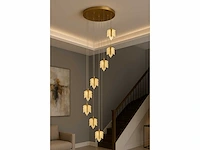 Led hanglamp design – 3000k warm wit – in hoogte verstelbaar – b063/8