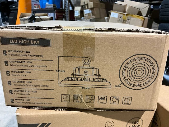 Led high bay (ufo) (4x) - afbeelding 2 van  5