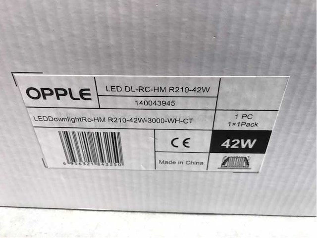 Led inbouw spot 42w (48x) - afbeelding 5 van  5