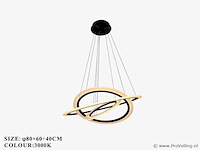 Led kroonluchter – 3 kleuren – dimbaar – p7060/3 - afbeelding 2 van  4