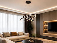 Led kroonluchter – 3 kleuren – dimbaar – p7065/2 - afbeelding 1 van  4