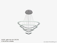Led kroonluchter – 3 kleuren – dimbaar – p7068/4 - afbeelding 2 van  2