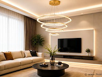 Led kroonluchter – 3 kleuren – dimbaar – p7068/4 - afbeelding 1 van  3